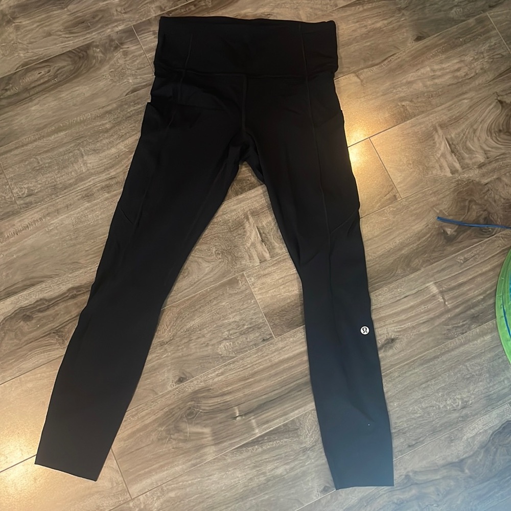 Lululemon Fast and Free High Rise 25” Tights Black